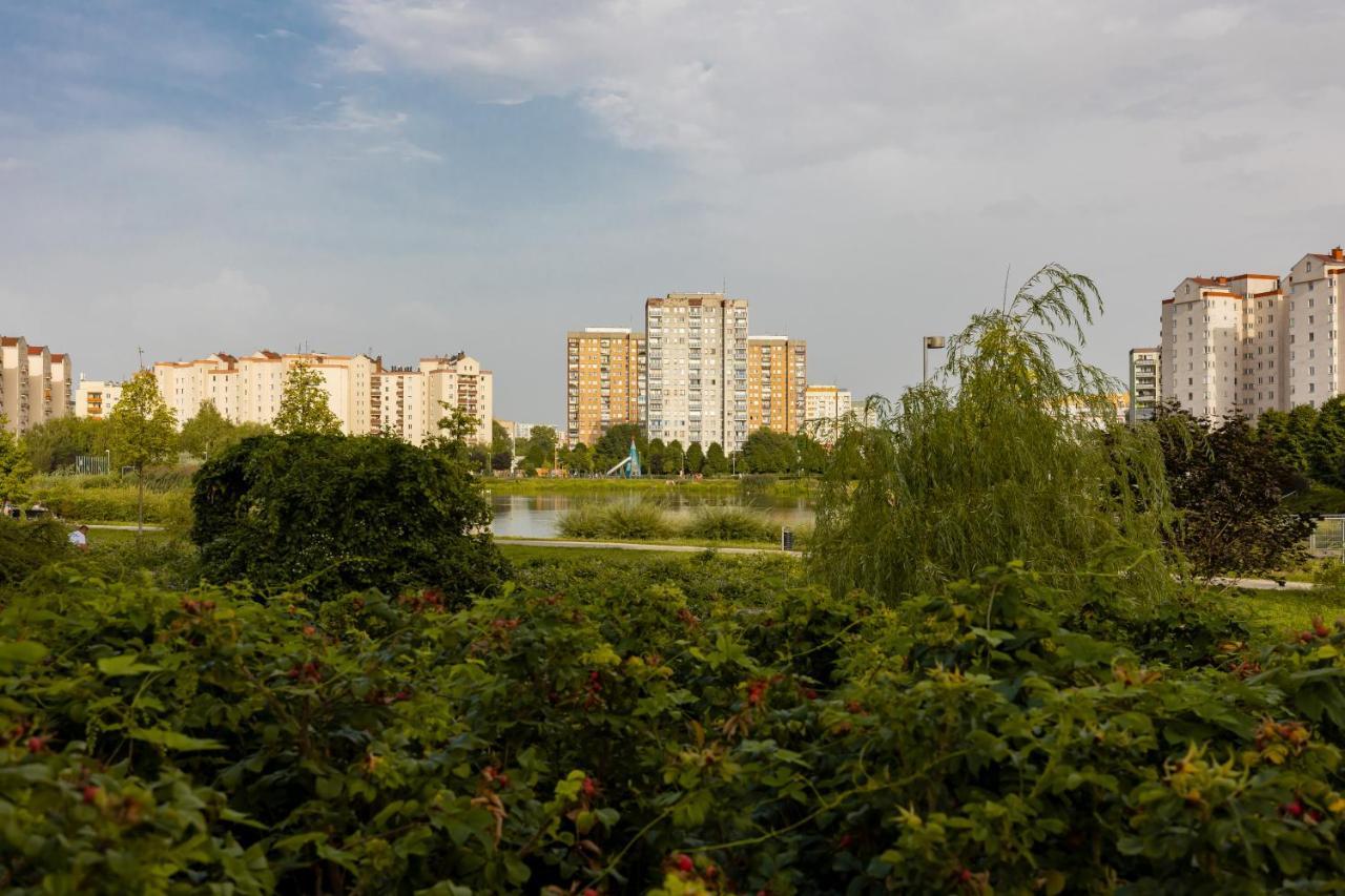 ורשה Lakeview Apartment Kapelanow Armii Krajowej By Noclegi Renters מראה חיצוני תמונה